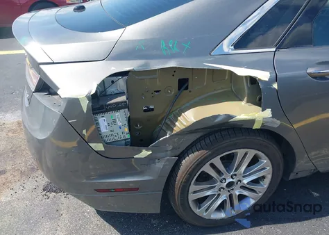 2014 Lincoln Mkz Hybrid из США, поврежденный, VIN 3LN6L2LU6ER813468